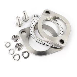 Profession eller Hersteller Flansch-Abgas reparatur satz <span class=keywords><strong>2</strong></span> Schrauben & <span class=keywords><strong>3</strong></span> Schrauben Auspuff flansch dichtung für hohe Beans pru chung - Product Image 6