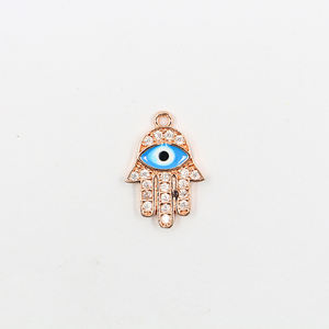 Mano de Fátima <span class=keywords><strong>Hamsa</strong></span> <span class=keywords><strong>Kabbalah</strong></span> Colgante Chapado en oro Ojo Encanto Buena calidad <span class=keywords><strong>Kabbalah</strong></span> Charms & Pendants - Product Image 5