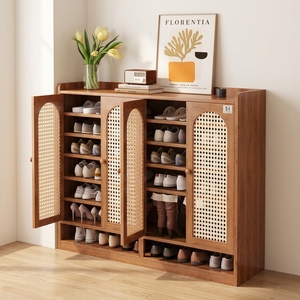Organizador de Zapatos Apilable de Gran Capacidad, Personalizable, para Armario, Entrada, Zapatero Estrecho con Cubiertas - Product Image 1