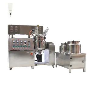 50L 100L Kleine Vacuüm Planetaire Mixer Met Vacuümpomp En Water Chiller Voor Cosmetische Pasta Making Machine