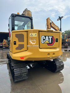 Mini-excavatrice hydraulique d'occasion 2022, modèle Cat307.5, 7,5 tonnes, sur chenilles, machine d'occasion Cat306 307.5 305.5, excavatrice à vendre - Product Image 3