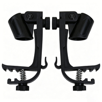 Shockproof Drum Microphone Clamp Adjustable Angle Lightweight Plastic Percussion Instrument Accessories Factory Wholesale
