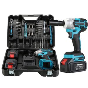 21V Akku-slagmoersleutel zonder snoer, borstelloze motor, hoge koppelkracht, elektrische sleutel, accugereedschap - Product Image 1