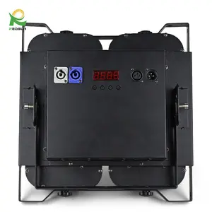 Blinder personalizado para festa discoteca, luz de palco com 4 olhos e laser, atacado 4*100W