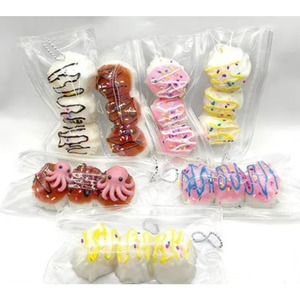 Juguetes antiestrés de queso en forma de bola Taba Squishy de subida lenta, juguetes de alivio del estrés de TPR con forma de comida realista para regalos al por mayor - Product Image 2