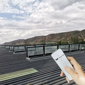 Techo de ventana con tragaluz automático, diseño gráfico eléctrico de lujo, acero inoxidable, moderno, aleación de aluminio, Control Vertical de insectos