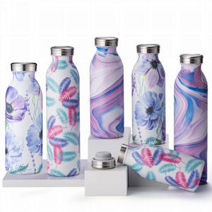 Botella de leche de acero inoxidable, termo aislado con logotipo personalizado OEM, Cola colorida, agua caliente y fría, 350ml, 500ml, 750ml - Product Image 6