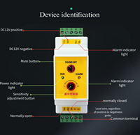 Capteur IoT YC 5803 A-LC1A, contrôleur de détection de fuite d'eau RS485 avec réglage de la sensibilité, précision de 100%, temps de réponse de 1 à 2 secondes