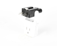Adaptateur de voyage universel de poche fin Foxcan avec 3 prises américaines, adaptateurs de prise rotatifs portables pour ordinateur portable, appareil photo, écouteurs