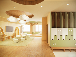 Mầm non đồ nội thất bằng gỗ mẫu giáo Nguồn cung cấp Vườn Ươm trung tâm đồ nội thất mẫu giáo Bộ đồ nội thất bằng gỗ - Product Image 5