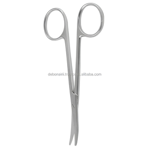 Professional Ragnell 115mm <b>Curved</b> <b>Scissors</b> Stainless Steel Dull Finish Surgical Tools Wholesale Supplier - Product Image 5