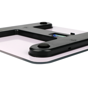 Báscula de cuerpo digital de vidrio para el hogar blanco, Báscula de baño de análisis inteligente con IMC y función de medición de peso, tipo mecánico - Product Image 6