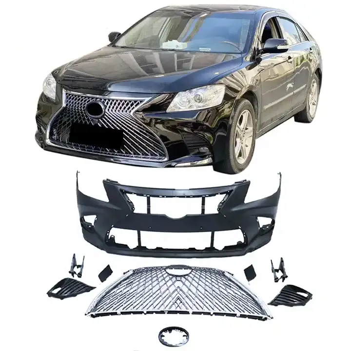 Bumper depan mobil untuk 2007 2008 2009 Toyota Camry kit bodi mobil untuk VXR Camry upgrade model Lexus suku cadang eksterior bahan plastik