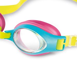 แว่นตาว่ายน้ำพร้อมสายรัดกันลื่นและซีลซิลิโคนคละสี - Product Image 2