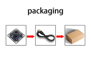 5MP USB2.0 1/2.8 -นิ้วโมดูลกล้องเซ็นเซอร์ CMOS 100 °   มุมมองกว้างสำหรับอุปกรณ์ฝังตัว - Product Image 6