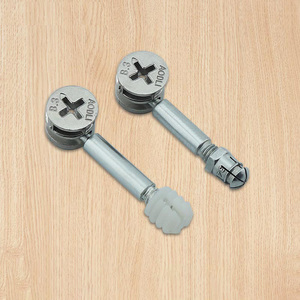 อุปกรณ์ฮาร์ดแวร์เฟอร์นิเจอร์แบบหนา 3 in 1 ตัวเชื่อมต่อแบบ Cam Lock สำหรับช่างทำเฟอร์นิเจอร์ อุปกรณ์ประกอบเฟอร์นิเจอร์ - Product Image 2