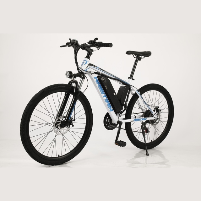 Classic Electric Mountain Bike Aluminium Alloy City Ebike 26 Inch Pedal Assist Electric Bicycle with Duel Lithium Battery Cycle