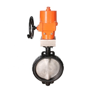 Válvulas de Mariposa Motorizadas Originales SY7-230-3-T SY7-230A-3-T D6400B DN400 AC230V Apertura/Cierre HVAC en Stock - Product Image 1