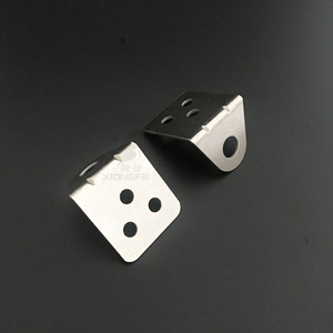 Connecteurs d'angle 2812 à 4 trous en acier laminé à froid de 90 degrés pour meubles et armoires - Accessoires de quincaillerie - Product Image 3
