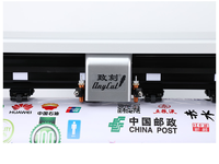 Anycut ZKD1000 Elektrische stappenmotor Dubbele meskopwagen Automatische contour snijplotter met hoge nauwkeurigheid 5,0 inch LCD-touchscreen