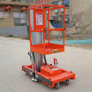 Portable 4-14M Udara Mengangkat Tiang Tunggal Hidrolik Lift Table <span class=keywords><strong>Platform</strong></span> Kerja Plataforma Elevadora - Product Image 5