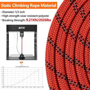 NTR guinzaglio per cani lungo 50 piedi per cani di piccole dimensioni di medie dimensioni comodo manico imbottito di controllo cavo girevole gancio bloccabile per camminare - Product Image 4