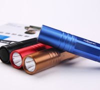 Mini lampe de poche LED à lumière forte, lumière portable compacte et pratique, logo laser disponible pour cadeau d'entreprise