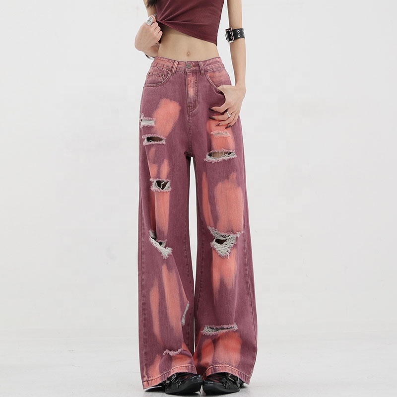 Custom Denim Jeans Women s Wide