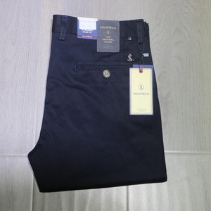 Pantalones <span class=keywords><strong>Chinos</strong></span> de Algodón de Alta Calidad 2019, Pantalones de <span class=keywords><strong>Hombre</strong></span> Ajustados, Guangzhou - Product Image 2