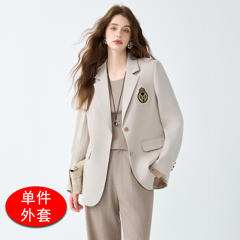 off-white suit