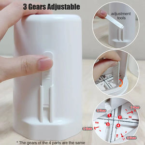 Dispensador de Jabón Recargable a Prueba de Agua, Ajustable y de Montaje en Pared para Baño y Cocina, Uso Diario Conveniente, Venta al Por Mayor - Product Image 5