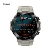TKYUAN-Reloj inteligente K37 para hombre, dispositivo con GPS, Batería grande de 480mAh, varios modos deportivos, rastreador de fitness