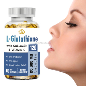 OEM 10000mg L-Glutathion Vitamine Produits de Beauté Complément Alimentaire Soutien Immunitaire Éclaircissement de la Peau 60 Capsules - Product Image 2