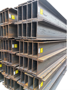 Laminado en caliente A36 Construcción Perfil de acero <span class=keywords><strong>H</strong></span> Sección Viga ASTM A572 Grado 50-JIS Servicios de soldadura y doblado estándar disponibles - Product Image 4