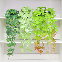 Plantes Suspendues Artificielles Hot-Selling Real Touch Plafond Intérieur Extérieur Maison Amaranthus Vigne Hôtel Décoration Murale