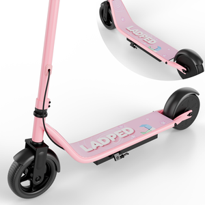 Scooter Eléctrico Rosa para Niños, Motor de 250W, Batería de Litio de 25.2V, Carga Rápida en 3H, Plegable, Disponible en EE. UU., UE, DE, Reino Unido, Envío Rápido - Product Image 1