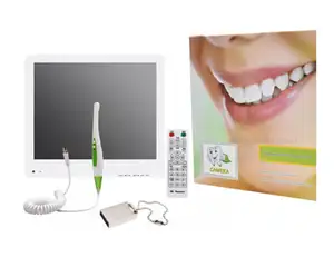 High quality easy to install dental Bluetooth intraoral camera 16 megapixel with monitor computer