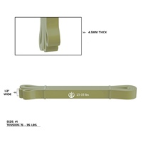 Set de Bandas de Resistencia de Látex con Logotipo Personalizado para Gimnasio, Ejercicio, Fitness, Equipo de Asistencia para Dominadas en Bolsas, Herramienta de Entrenamiento Deportivo