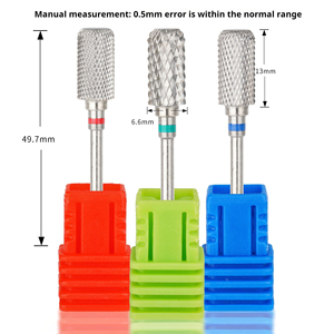Fraise à ongles en acier au tungstène pour le retrait de gel UV, tête de ponçage pour machine à ongles électrique, fraise professionnelle pour manucure - Product Image 6