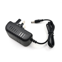 Adaptateur secteur AC/DC 12V 1A 12W en ABS avec prise européenne pour bandes LED, fabriqué en Chine