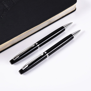 NMHHL-001 Wholesale Metal Ball <b>Pen</b> Smoothly Writing 1.0mm <b>Ballpoint</b> <b>Pen</b> Blue/Black Ink Customizable Logo Office Gifts - Product Image 2