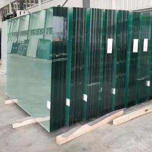 Vidro transparente de vidro temperado para construção por atacado de 10 mm para construção