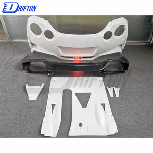 Pare-chocs arrière en fibre de carbone partielle style VRS 2019 pour Nissan GTR R35 Kit carrosserie - Product Image 4