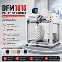 Impresora 3D Industrial de Gran Formato para Pellets, 1000x1000x1000mm |   Fabricación FGF para la Industria Automotriz, Escultura de Alta Precisión
