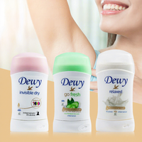 Déodorant stick anti-transpirant parfumé pour femme, 3 parfums, 40g, crème parfumée pour les aisselles, éliminateur d'odeurs, maintien des aisselles sèches