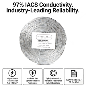 25 metri di filo intrecciato in rame stagnato flessibile da 4 mm2 dia0.15mm - Product Image 1