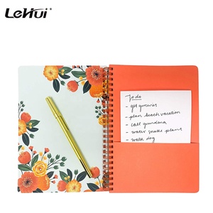Mini cuaderno espiral con diseño de flores con <span class=keywords><strong>tapa</strong></span> <span class=keywords><strong>dura</strong></span> duradera y 160 páginas forradas para mujeres adolescentes - Product Image 2