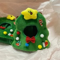 Nieuwe 10 cm pluche poppenhoofddeksels, cartoon taiyaki-hoed, kledingaccessoires voor kerstpoppen