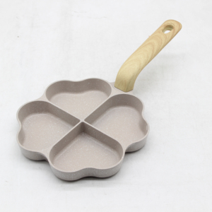 Sartén en forma <span class=keywords><strong>de</strong></span> corazón, juego <span class=keywords><strong>de</strong></span> sartén <span class=keywords><strong>de</strong></span> cocina con revestimiento derivado <span class=keywords><strong>de</strong></span> piedra <span class=keywords><strong>de</strong></span> inducción <span class=keywords><strong>de</strong></span> seguridad saludable, sartén antiadherente <span class=keywords><strong>de</strong></span> aluminio - Product Image 2
