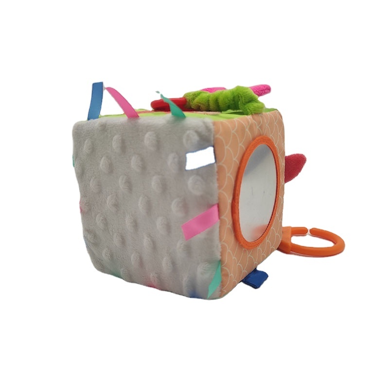 New Infant Cloth Doll Soft Rattle
